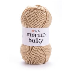 YARNART MERINO BULKY - KNITTING YARN BEIGE - 511
