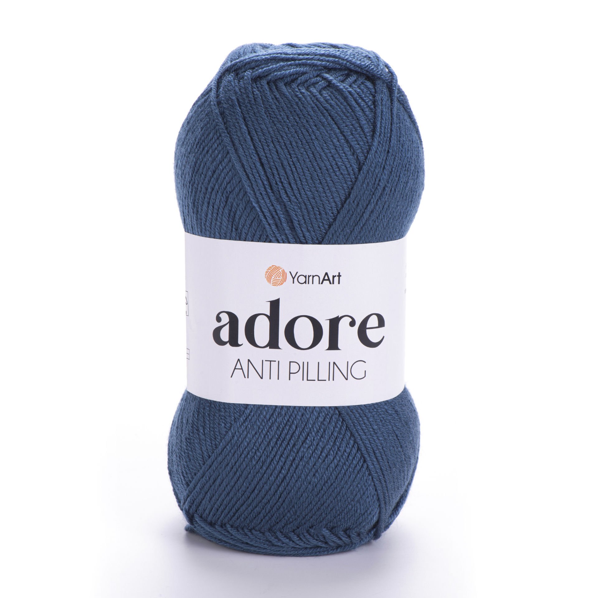 YARNART ADORE - ANTI-PILLING KNITTING YARN PETROL BLUE - 348