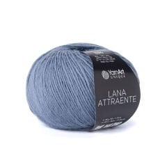 YARNART LANA ATTRAENTE - KNITTING YARN BLUE - 6644