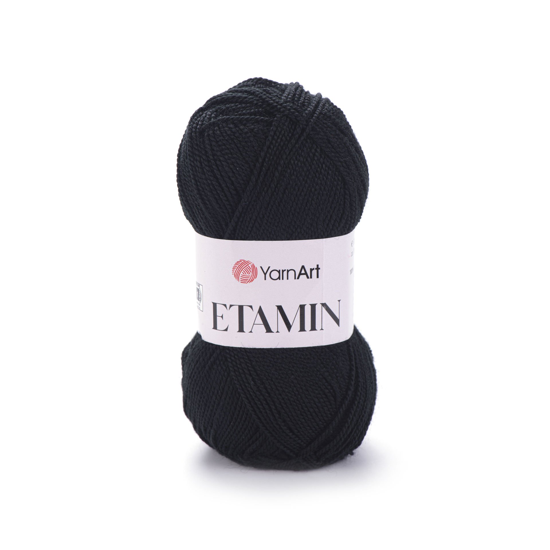 YARNART ETAMIN - EMBRIODERY AND KNITTING YARN BLACK - 422