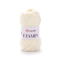 YARNART ETAMIN - EMBRIODERY AND KNITTING YARN CREAM - 423