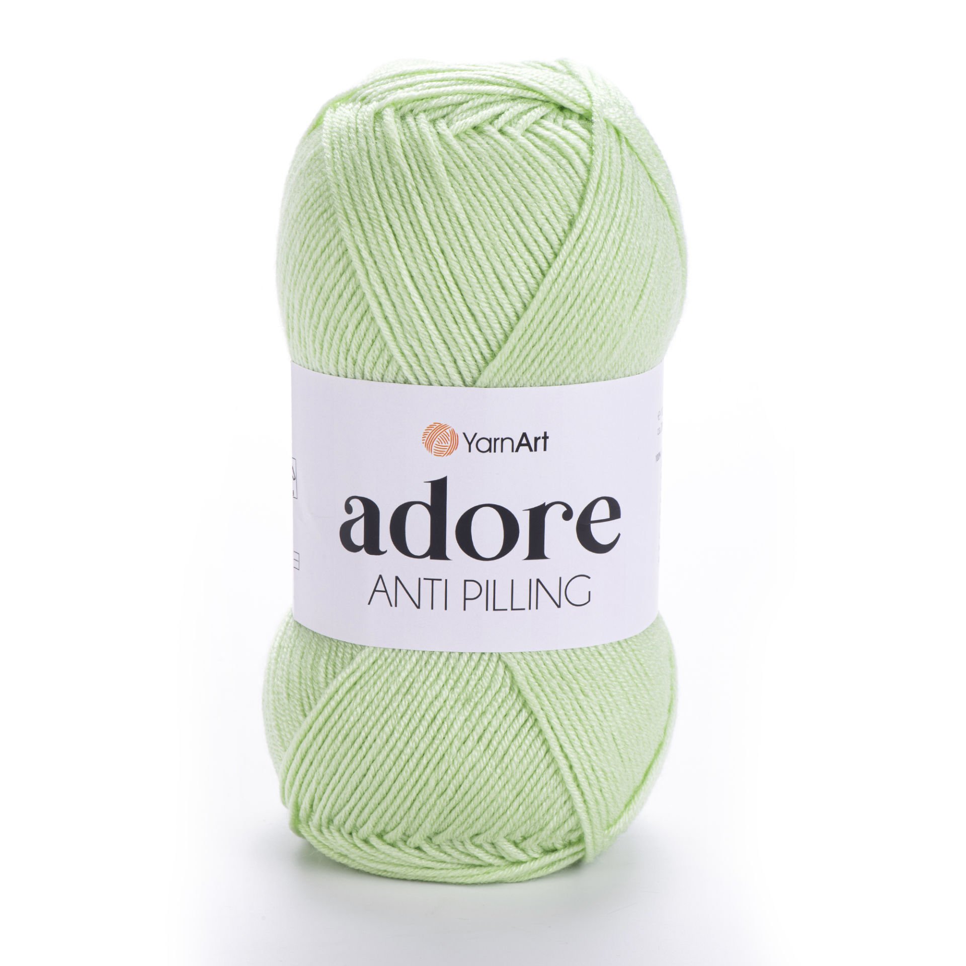 YARNART ADORE - ANTI-PILLING KNITTING YARN LIGHT GREEN - 359