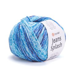 YARNART JEANS SPLASH - MULTICOLOR KNITTING YARN VARIEGATED - 944