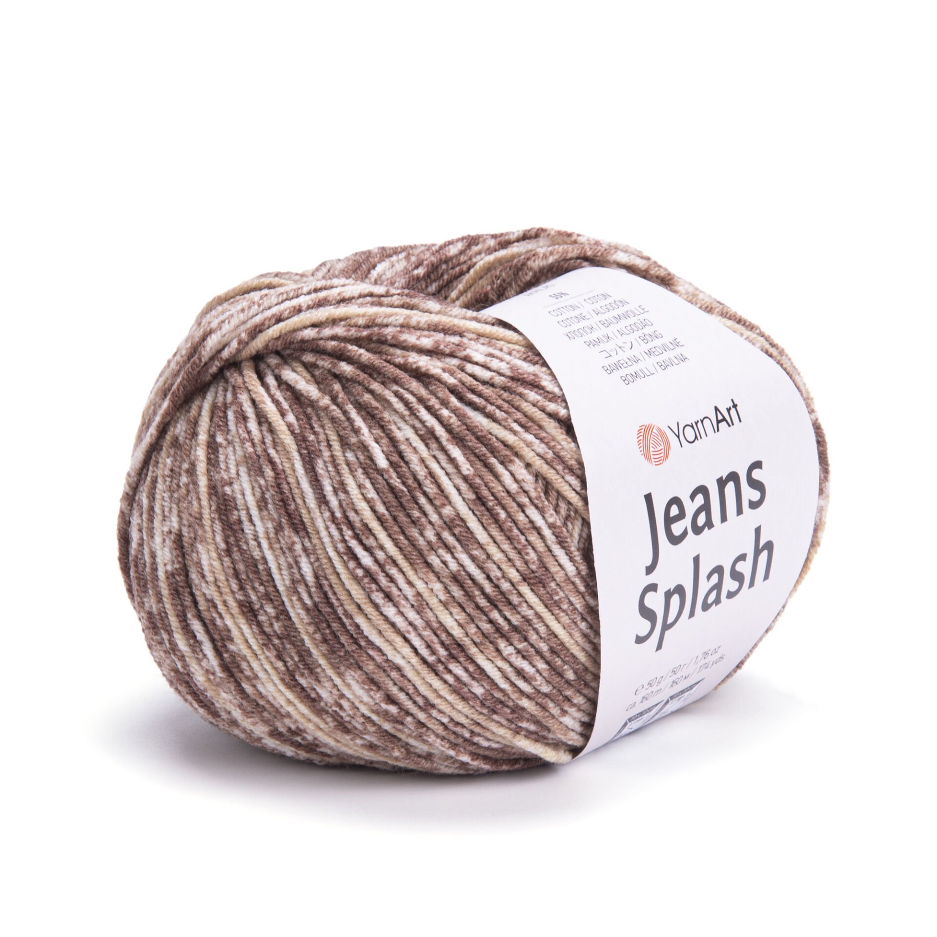 YARNART JEANS SPLASH - MULTICOLOR KNITTING YARN VARIEGATED - 945