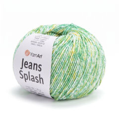 YARNART JEANS SPLASH - MULTICOLOR KNITTING YARN VARIEGATED - 946
