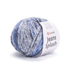 YARNART JEANS SPLASH - MULTICOLOR KNITTING YARN VARIEGATED - 947