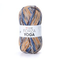 YARNART FORZA YOGA - KNITTING YARN VARIEGATED - 2506