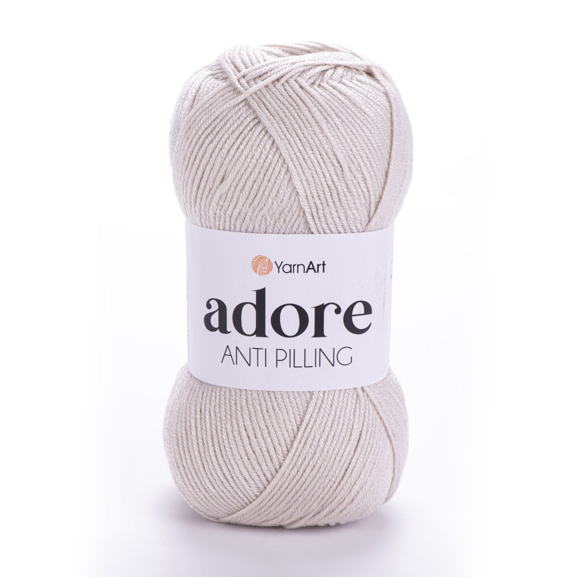 YARNART ADORE - ANTI-PILLING KNITTING YARN DARK CREAM - 367