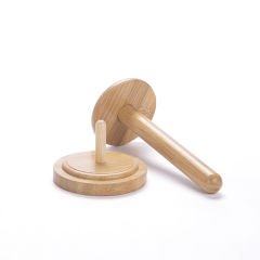 WOODEN YARN SPOOL HOLDER