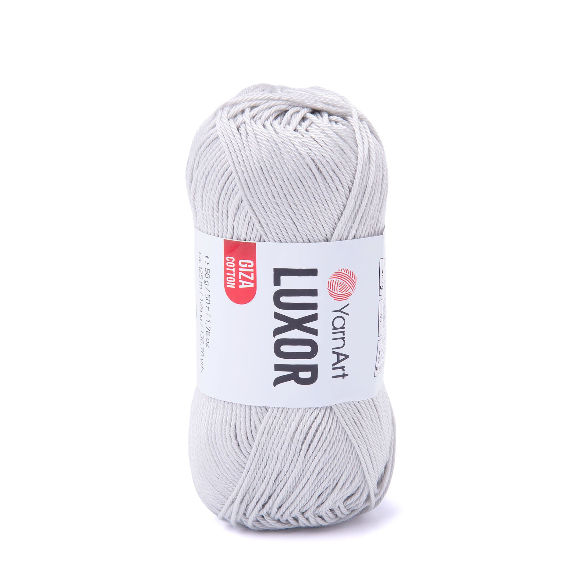 YARNART LUXOR - KNITTING YARN GREY - 1244