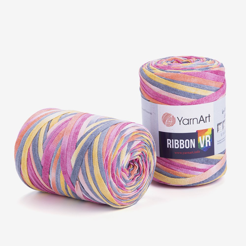 YARNART RIBBON VR - ACCESSORIES KNITTING YARN VARIEGATED - 913