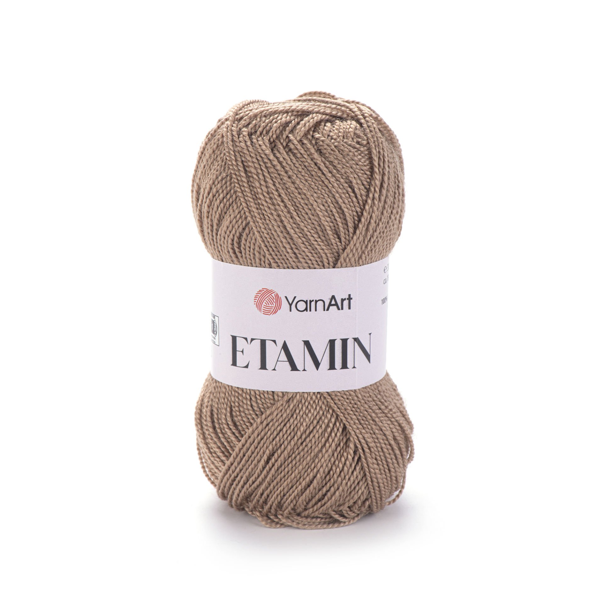YARNART ETAMIN - EMBRIODERY AND KNITTING YARN TAUPE - 447