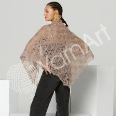 YARNART ANGORA STAR - KNITTING YARN SALMON - 570
