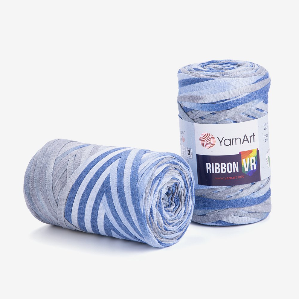 YARNART RIBBON VR - ACCESSORIES KNITTING YARN VARIEGATED - 916