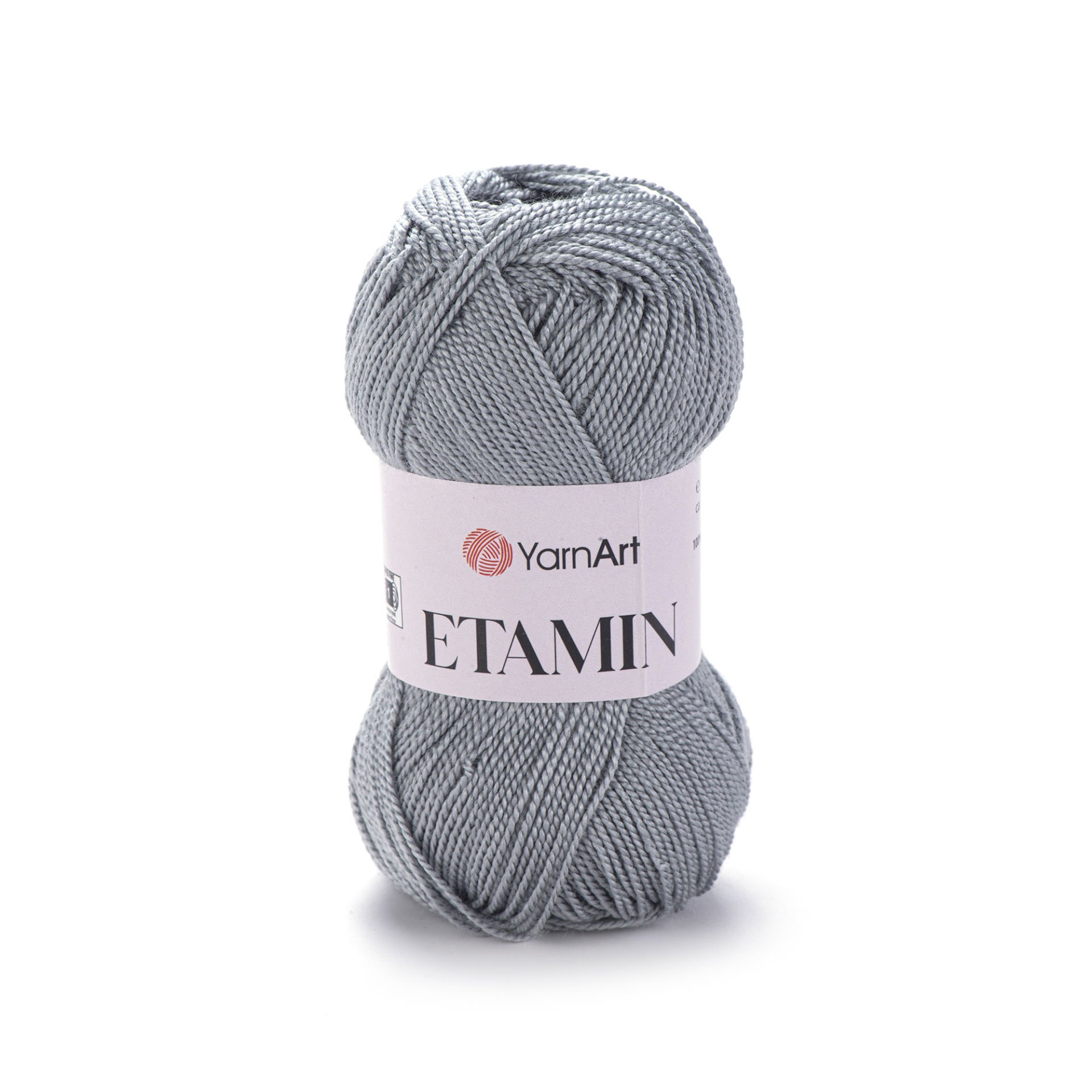 YARNART ETAMIN - EMBRIODERY AND KNITTING YARN GREY - 449