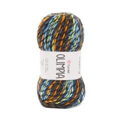 YARNART OLIMPIA - MULTICOLOR KNITTING YARN VARIEGATED - 1404