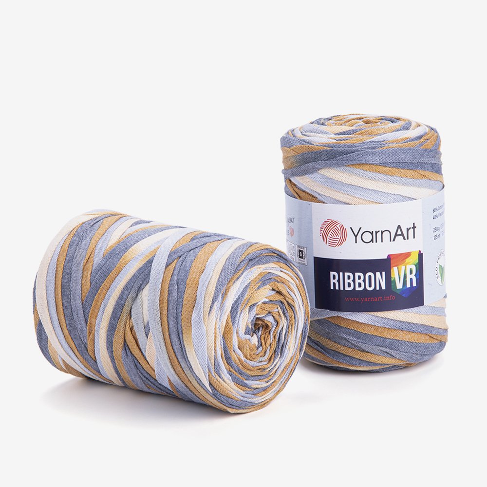 YARNART RIBBON VR - ACCESSORIES KNITTING YARN VARIEGATED - 918