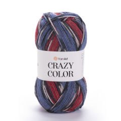 YARNART CRAZY COLOR - MULTICOLOR KNITTING YARN VARIEGATED - 164