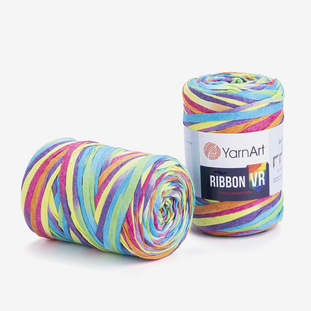 YARNART RIBBON VR - ACCESSORIES KNITTING YARN VARIEGATED - 919