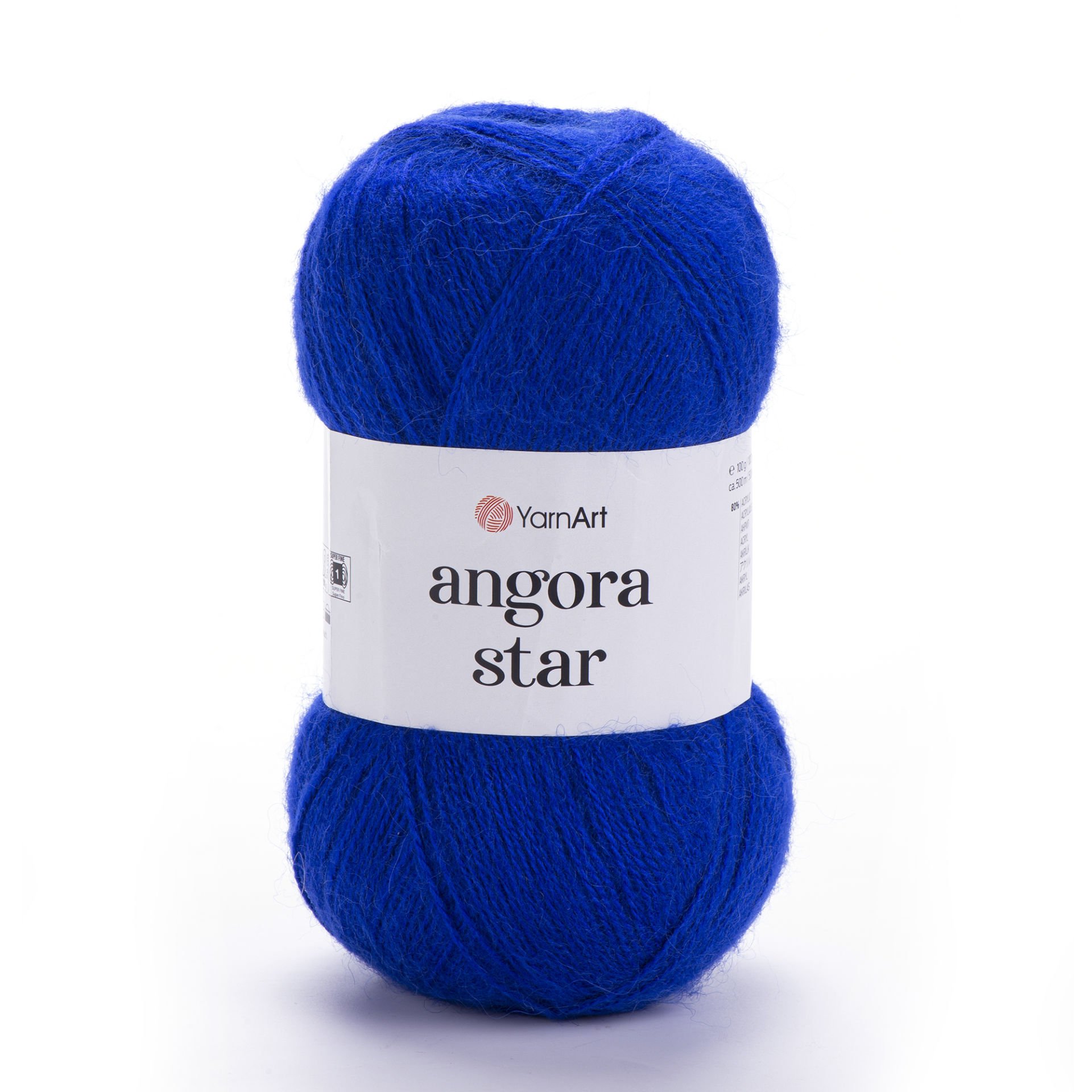 YARNART ANGORA STAR - KNITTING YARN SAXE BLUE - 152