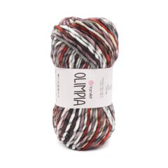 YARNART OLIMPIA - MULTICOLOR KNITTING YARN VARIEGATED - 1408