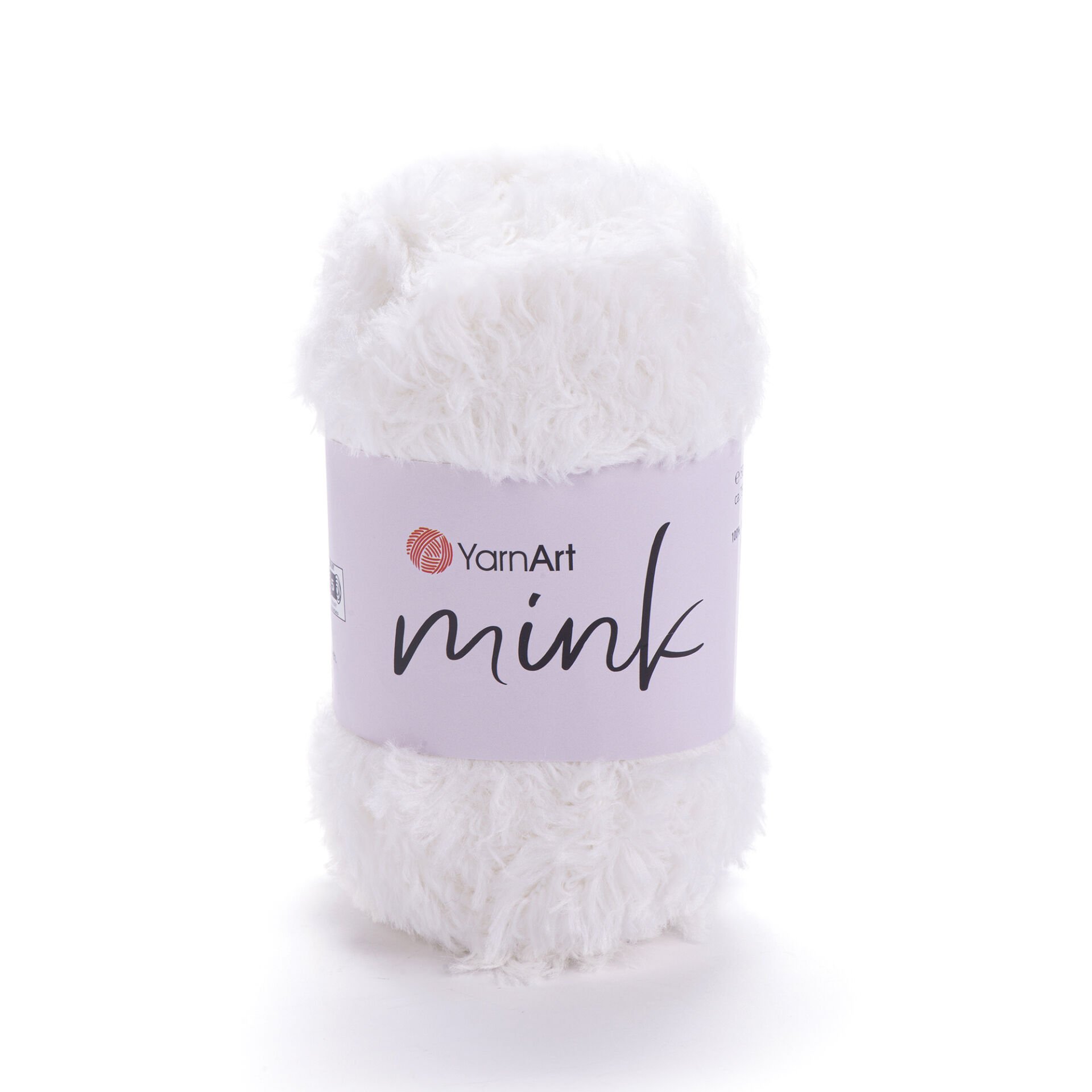 YARNART MINK - FAUX FUR KNITTING YARN OFF-WHITE - 330