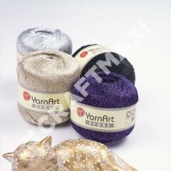 YARNART VEGAS - GLITTERY KNITTING YARN