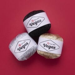 YARNART VEGAS - GLITTERY KNITTING YARN