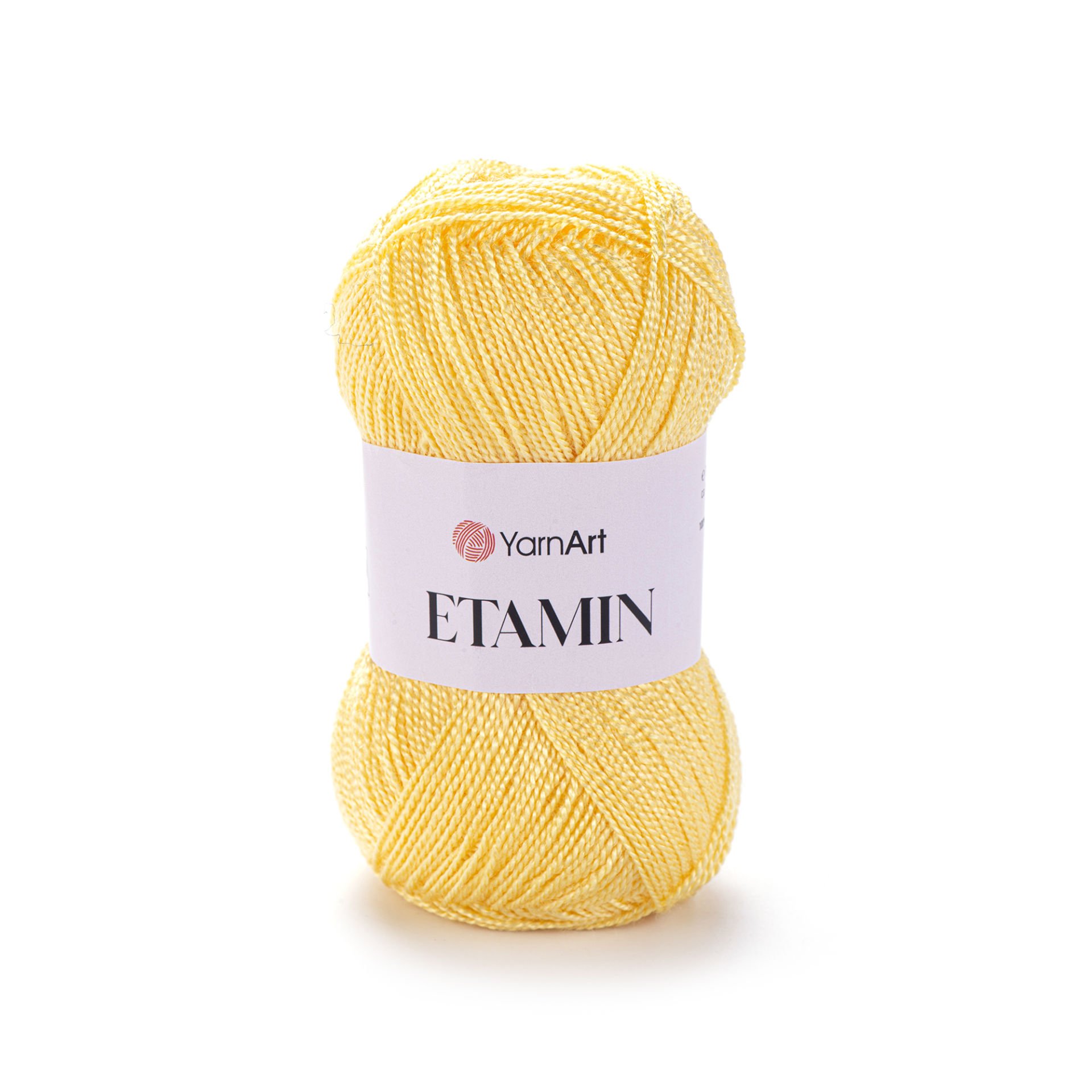 YARNART ETAMIN - EMBRIODERY AND KNITTING YARN YELLOW - 461