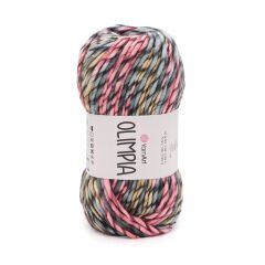 YARNART OLIMPIA - MULTICOLOR KNITTING YARN VARIEGATED - 1414
