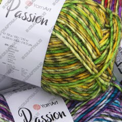 YARNART PASSION - MULTICOLOR KNITTING YARN VARIEGATED - 1251