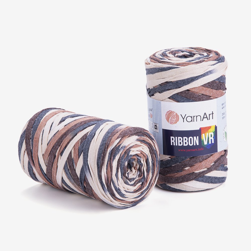 YARNART RIBBON VR - ACCESSORIES KNITTING YARN VARIEGATED - 928