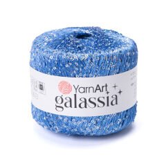 YARNART GALASSIA - KNITTING YARN BLUE - 5809