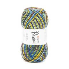 YARNART PASSION - MULTICOLOR KNITTING YARN VARIEGATED - 1245