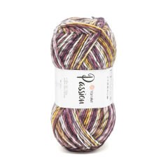 YARNART PASSION - MULTICOLOR KNITTING YARN VARIEGATED - 1247
