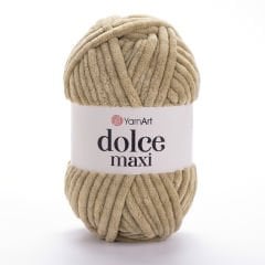 YARNART DOLCE MAXI - VELVET KNITTING YARN BEIGE - 747