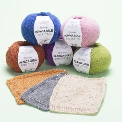 YARNART ALPACA GOLD PAILLETTES - KNITTING YARN
