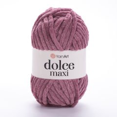 YARNART DOLCE MAXI - VELVET KNITTING YARN DUSTY ROSE - 751