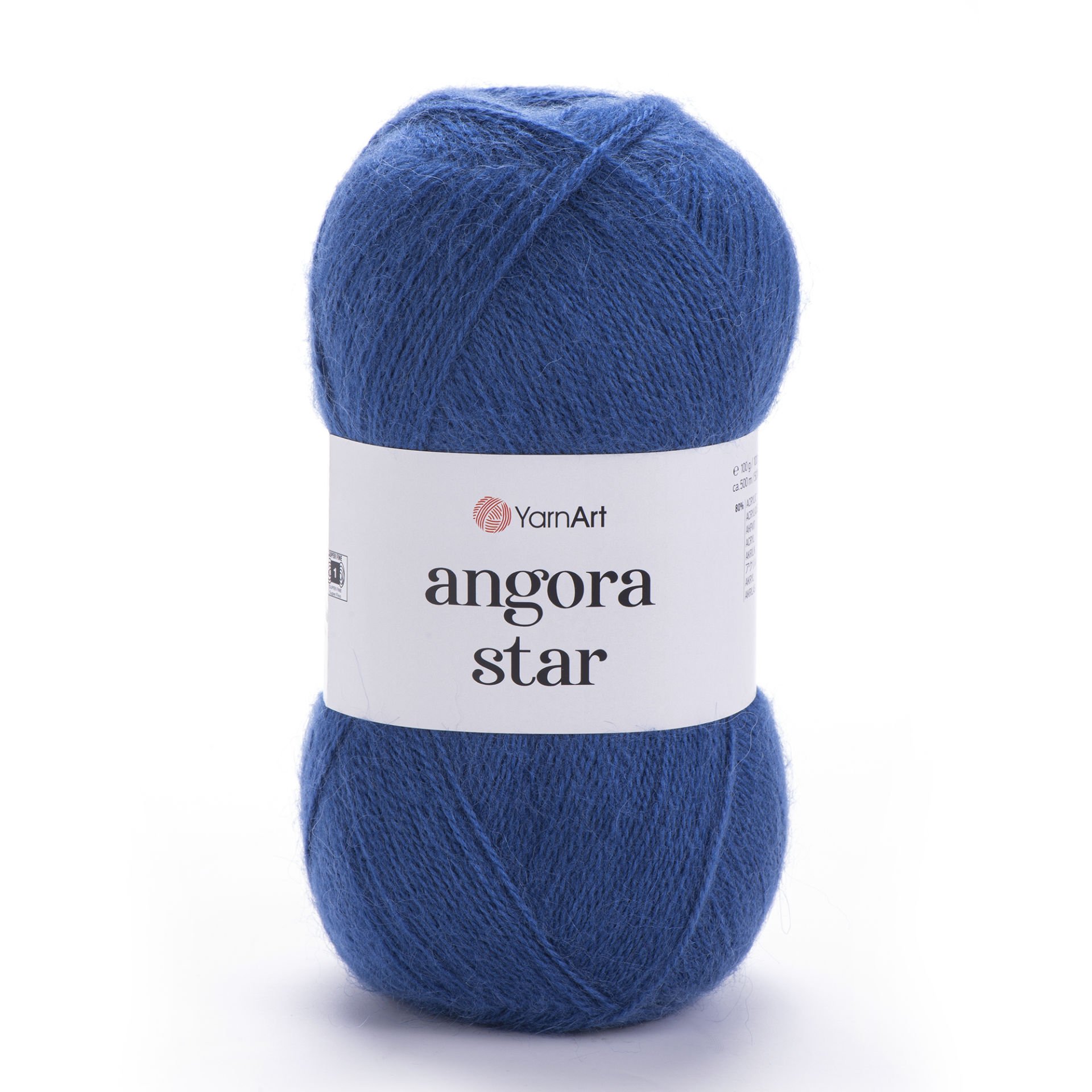 YARNART ANGORA STAR - KNITTING YARN DENIM BLUE - 551