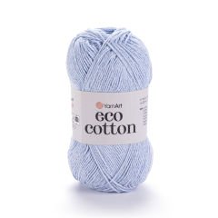 YARNART ECO COTTON - KNITTING YARN BABY BLUE - 770