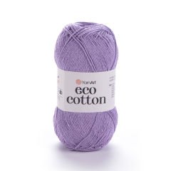 YARNART ECO COTTON - KNITTING YARN LILAC - 771