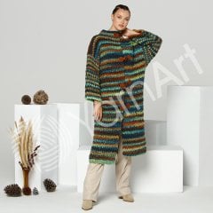 YARNART FRIZZY - MULTICOLOR KNITTING YARN