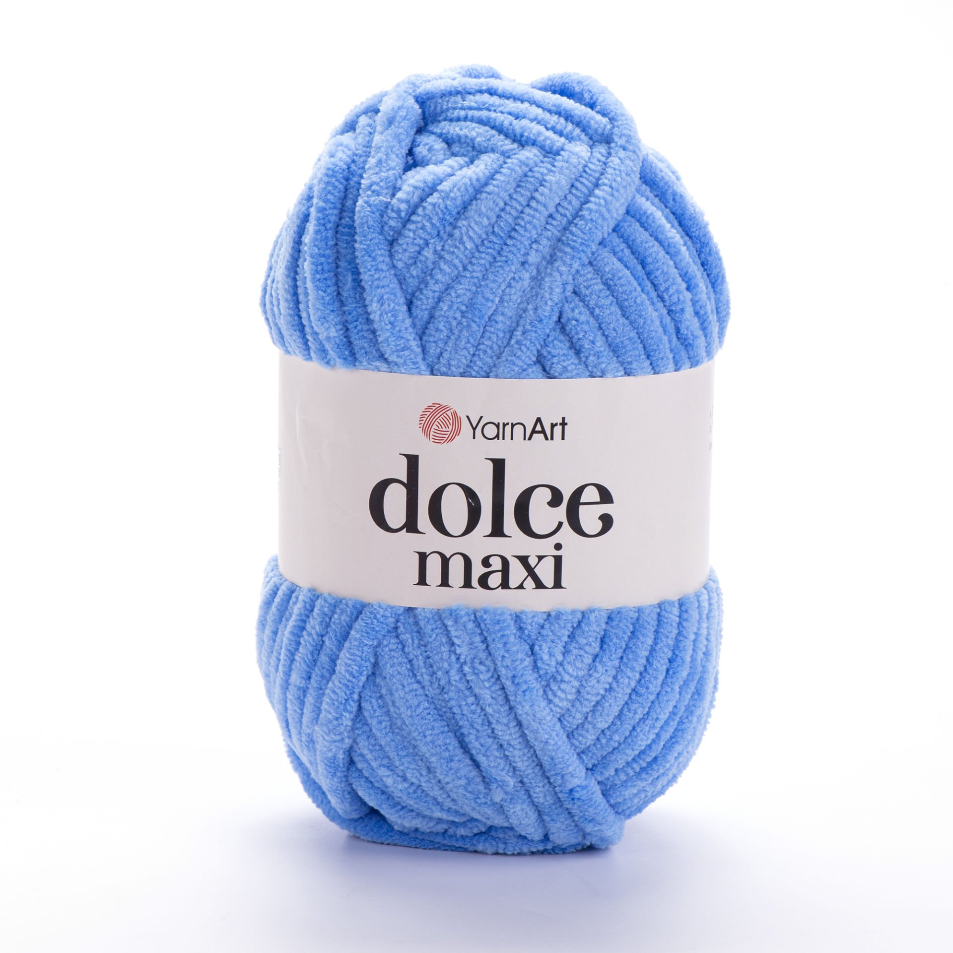 YARNART DOLCE MAXI - VELVET KNITTING YARN BLUE - 777