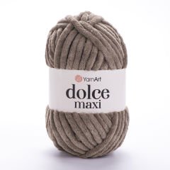 YARNART DOLCE MAXI - VELVET KNITTING YARN TAUPE - 754