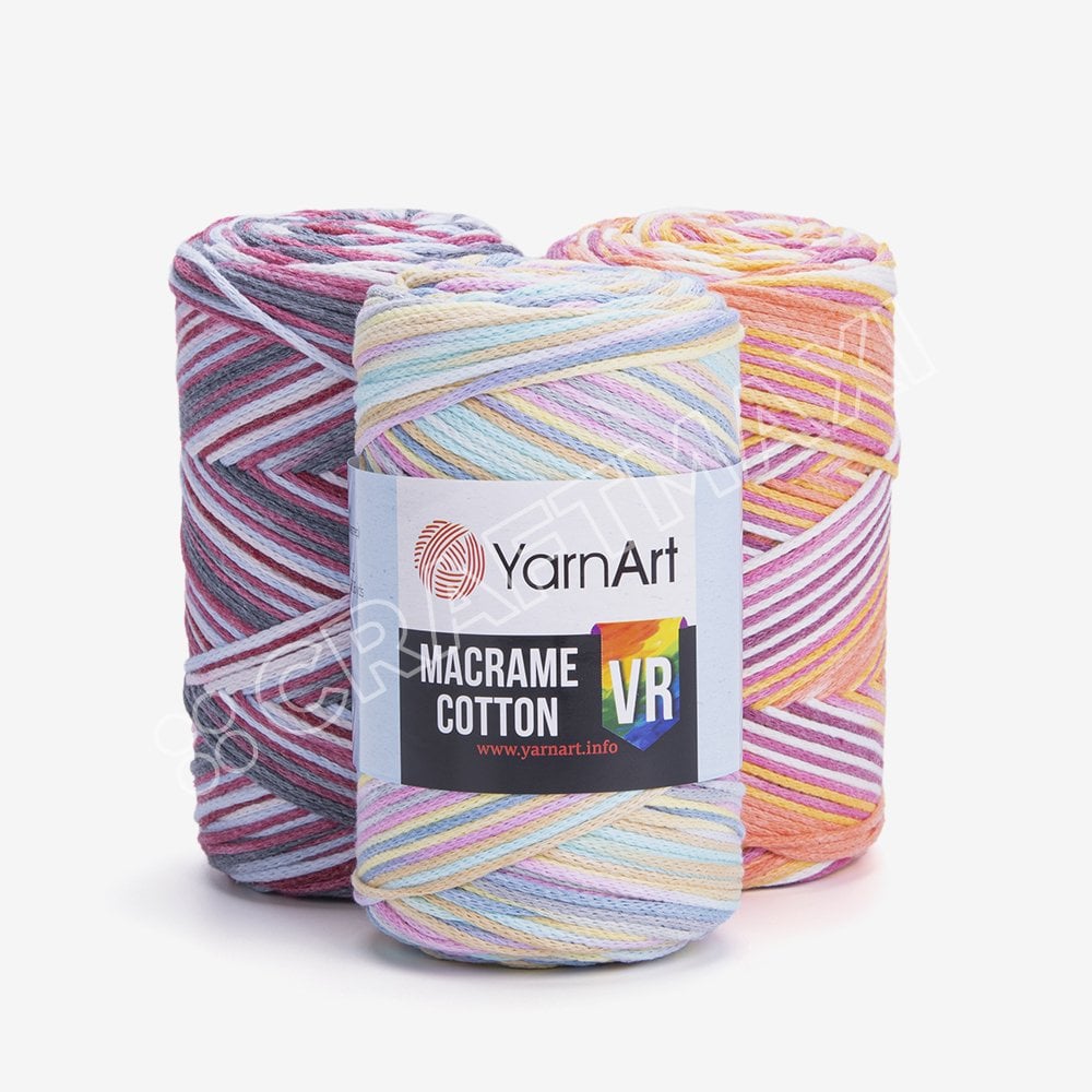 YARNART MACRAME COTTON VR - MACRAME CORD