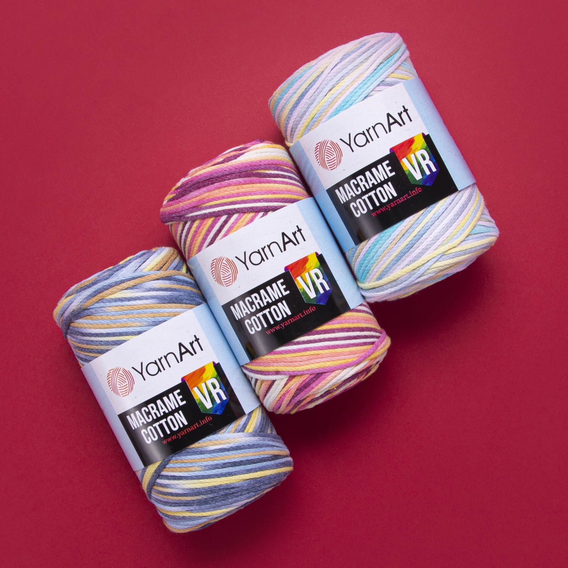 YARNART MACRAME COTTON VR - MACRAME CORD
