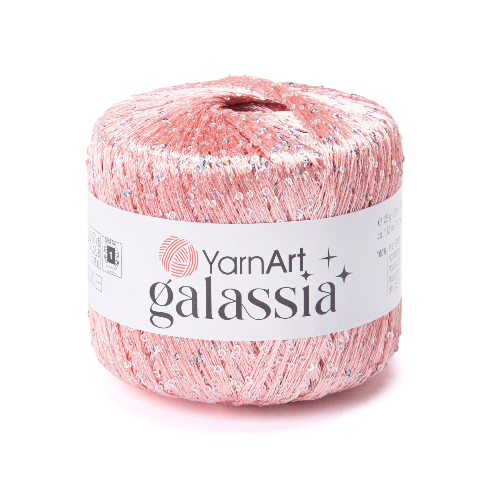 YARNART GALASSIA - KNITTING YARN PINK - 5829