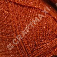 YARNART GOLD - GLITTERY KNITTING YARN SAXE BLUE - 9045