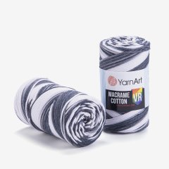 YARNART MACRAME COTTON VR - MACRAME CORD VARIEGATED - 910