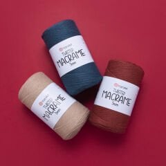 YARNART TWISTED MACRAME 3 MM - MACRAME CORD